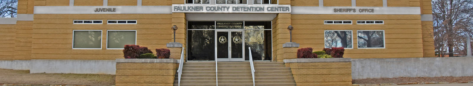 Faulkner County Detention Center Entrance.