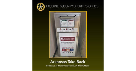Arkansas Take Back (07/13/2023) - Press Releases - Faulkner County  Sheriff's Office